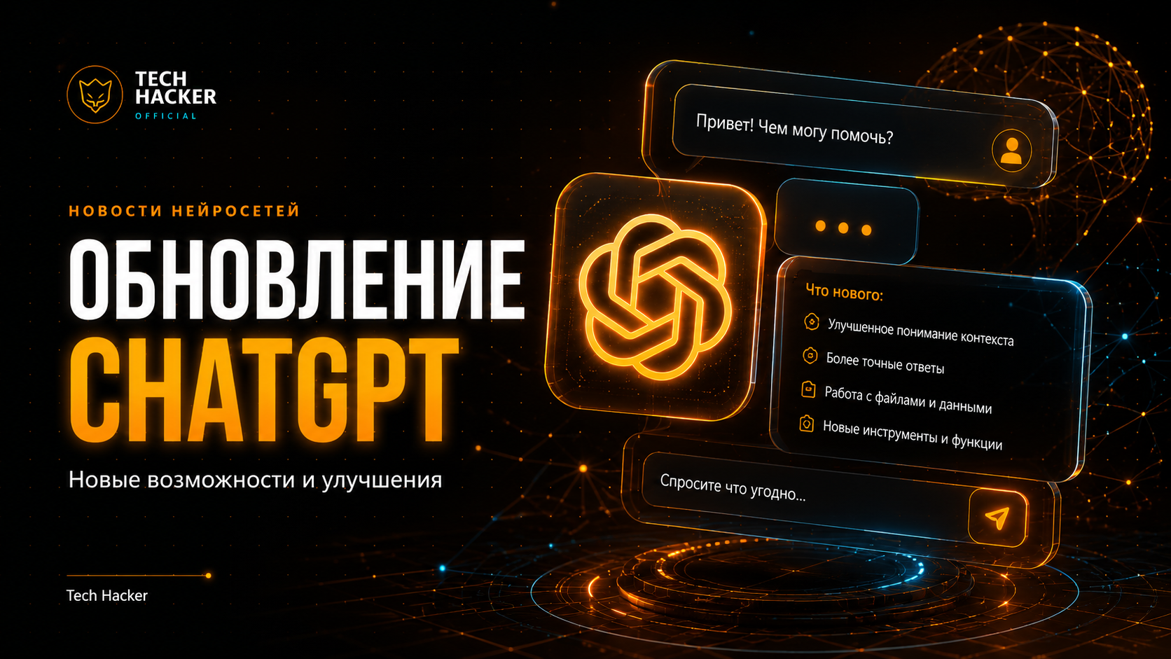 Последнее обновление ChatGPT: новые возможности и более удобная работа